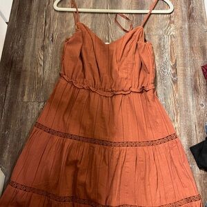 Burnt Orange Sundress